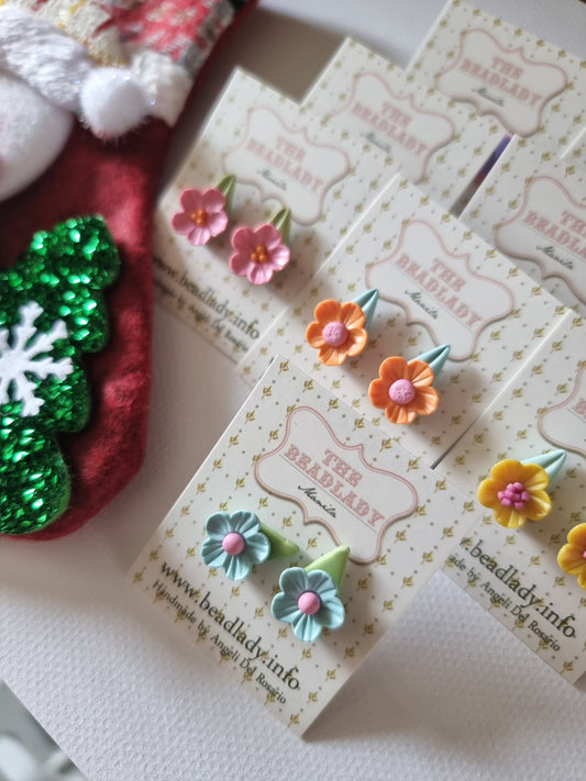 Pre-order: Christmas Bundle of 10 Pairs Fairydrops Stud Earrings