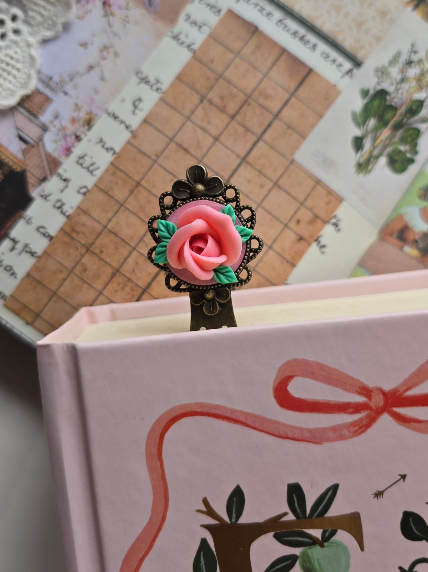 Mulberry Rose Bookmark