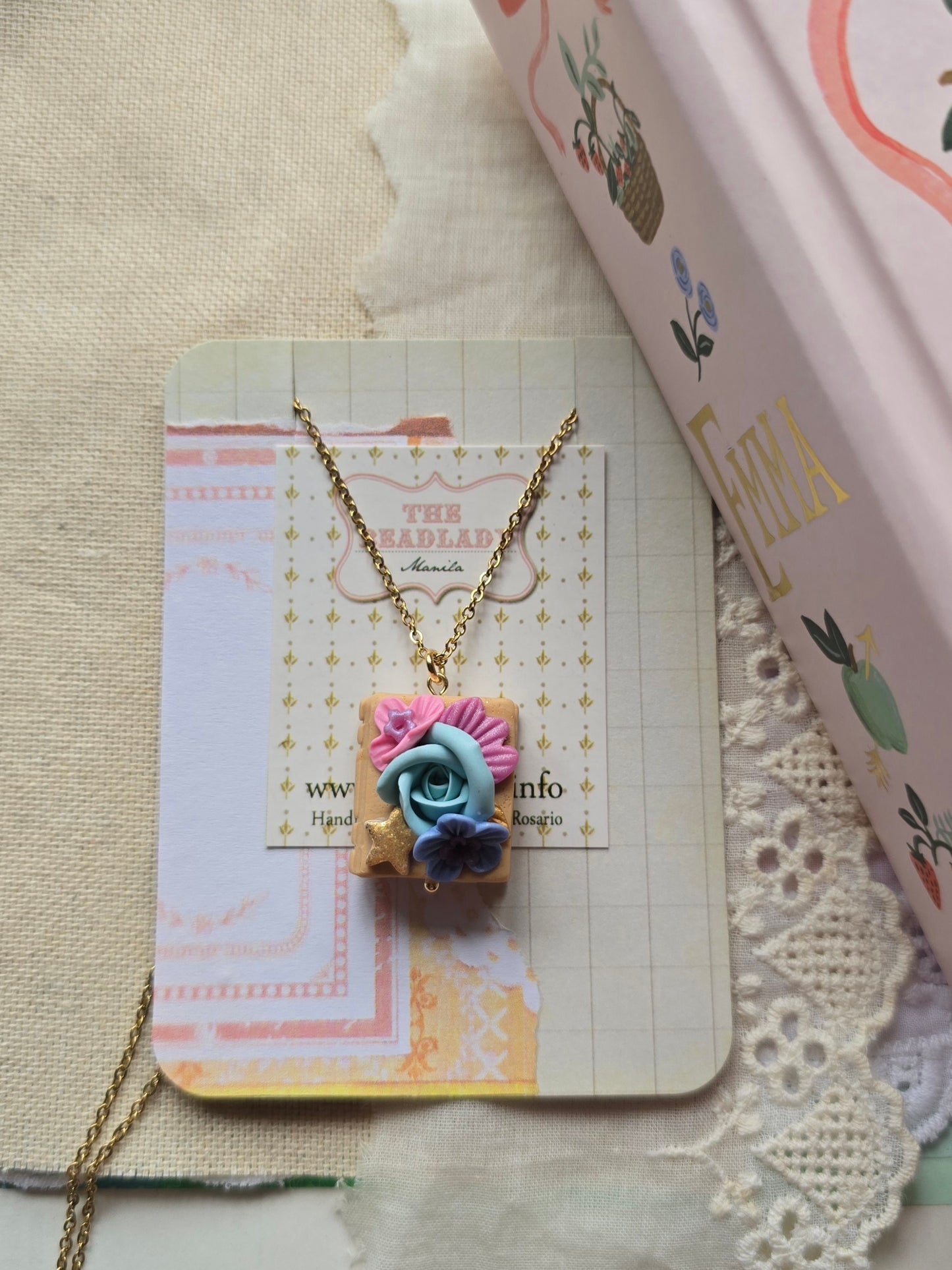 Bibliophile necklace - Daydream