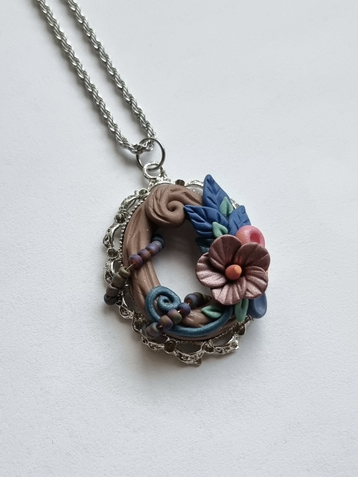 Mirkwood Trail Fairytale Floral necklace