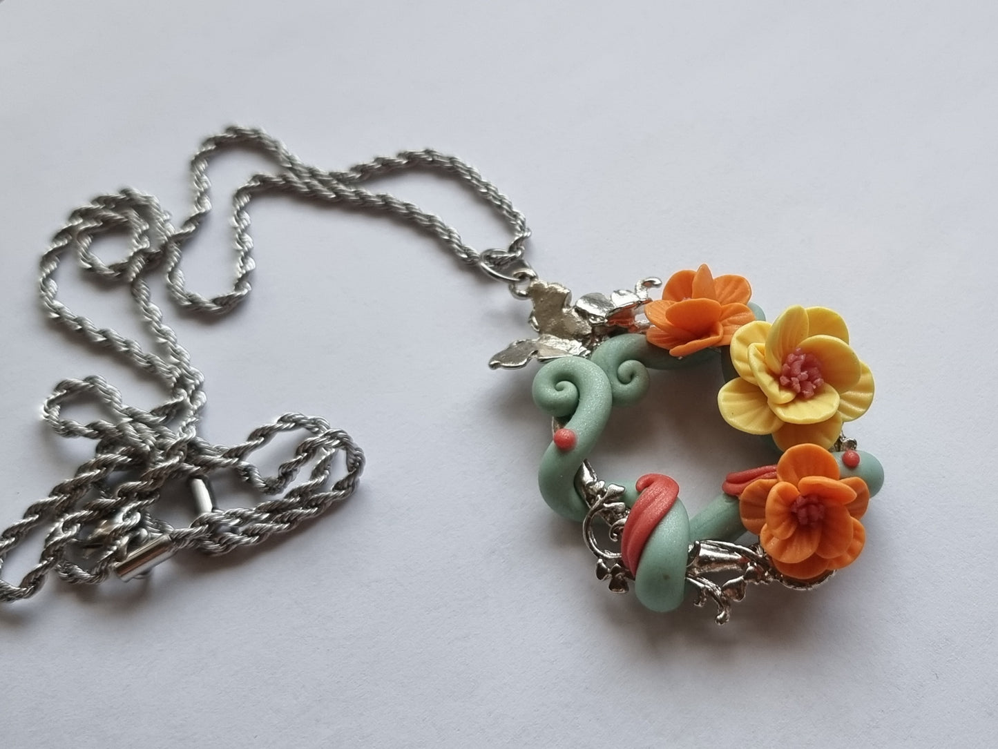 Rapunzelesque Fairytale Floral Necklace