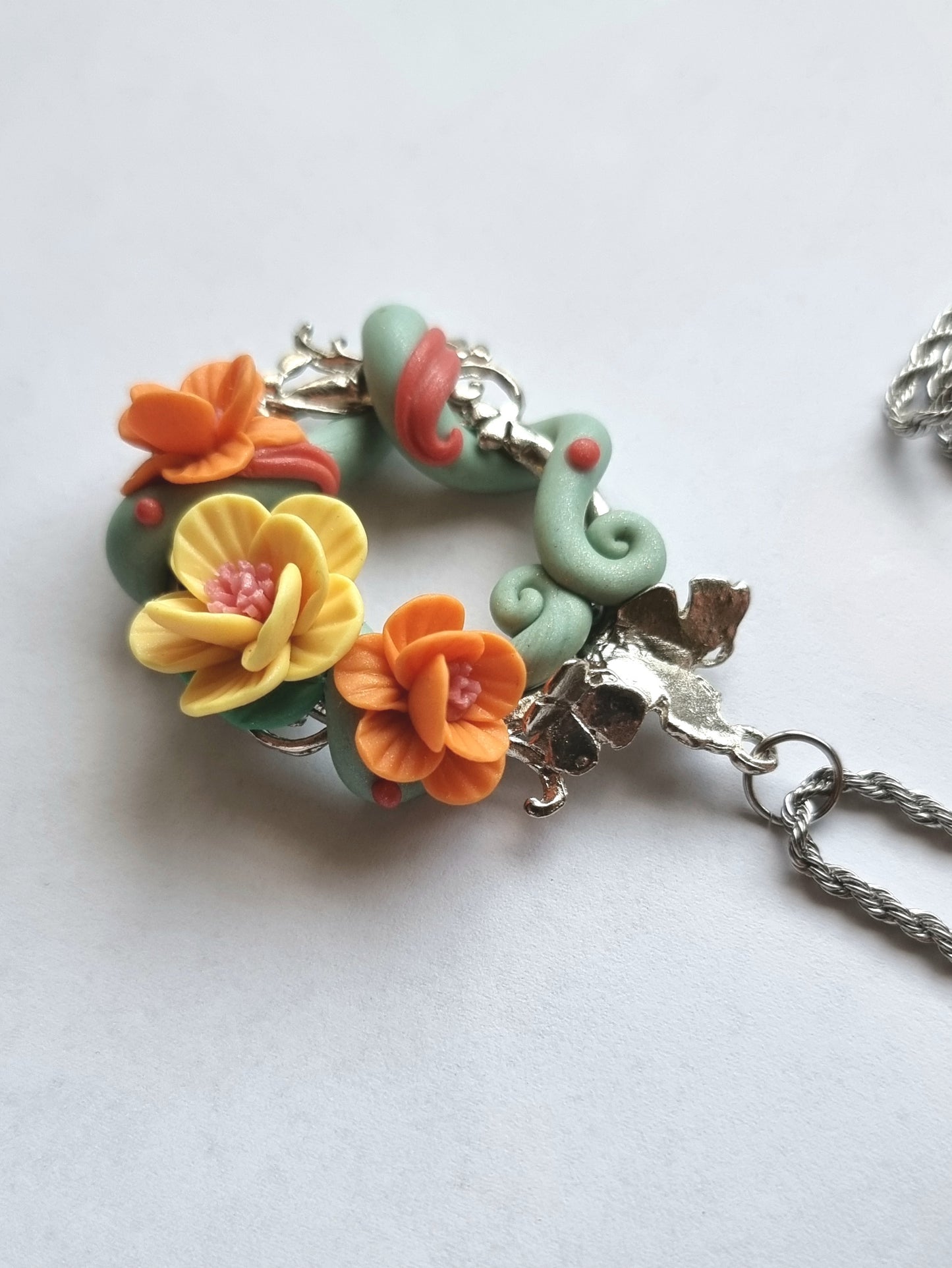 Rapunzelesque Fairytale Floral Necklace