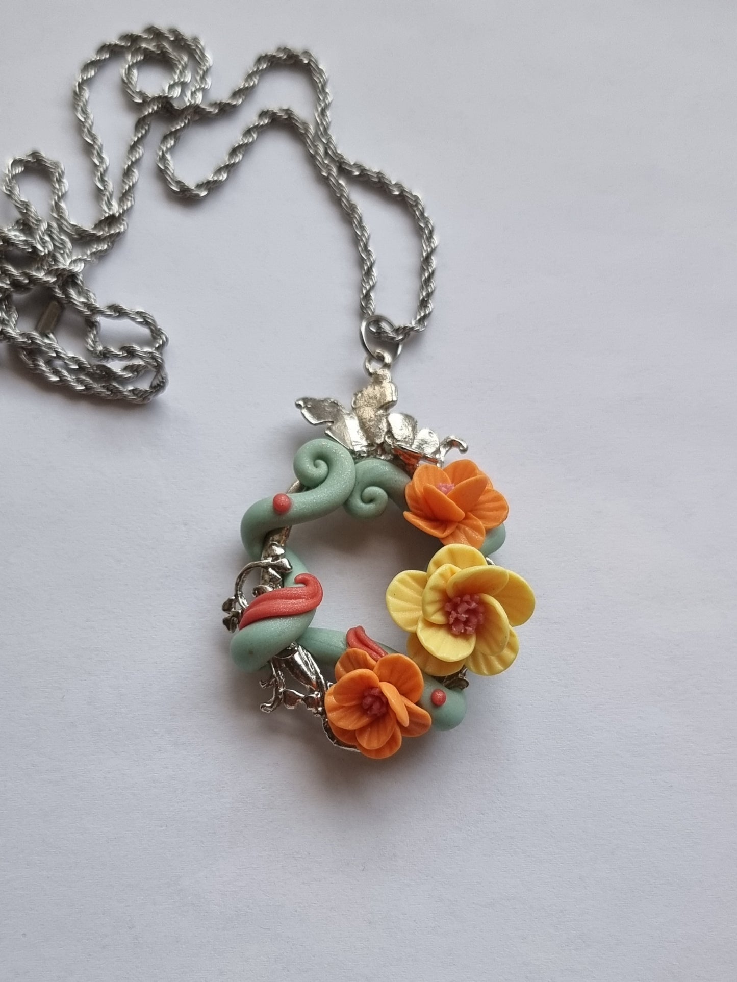 Rapunzelesque Fairytale Floral Necklace