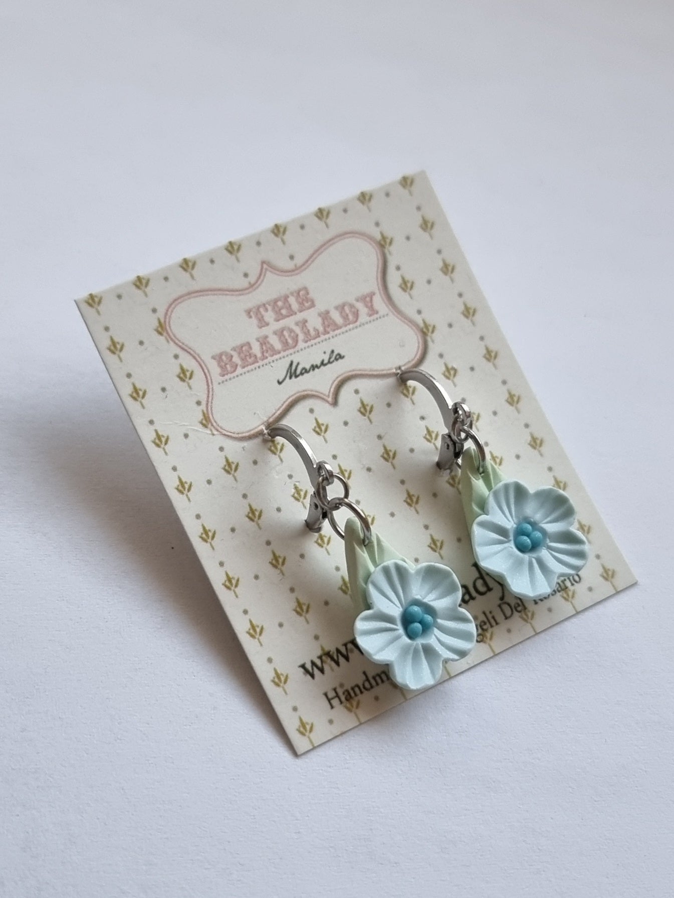 Serene Blue Fairydrops Dangling Earrings