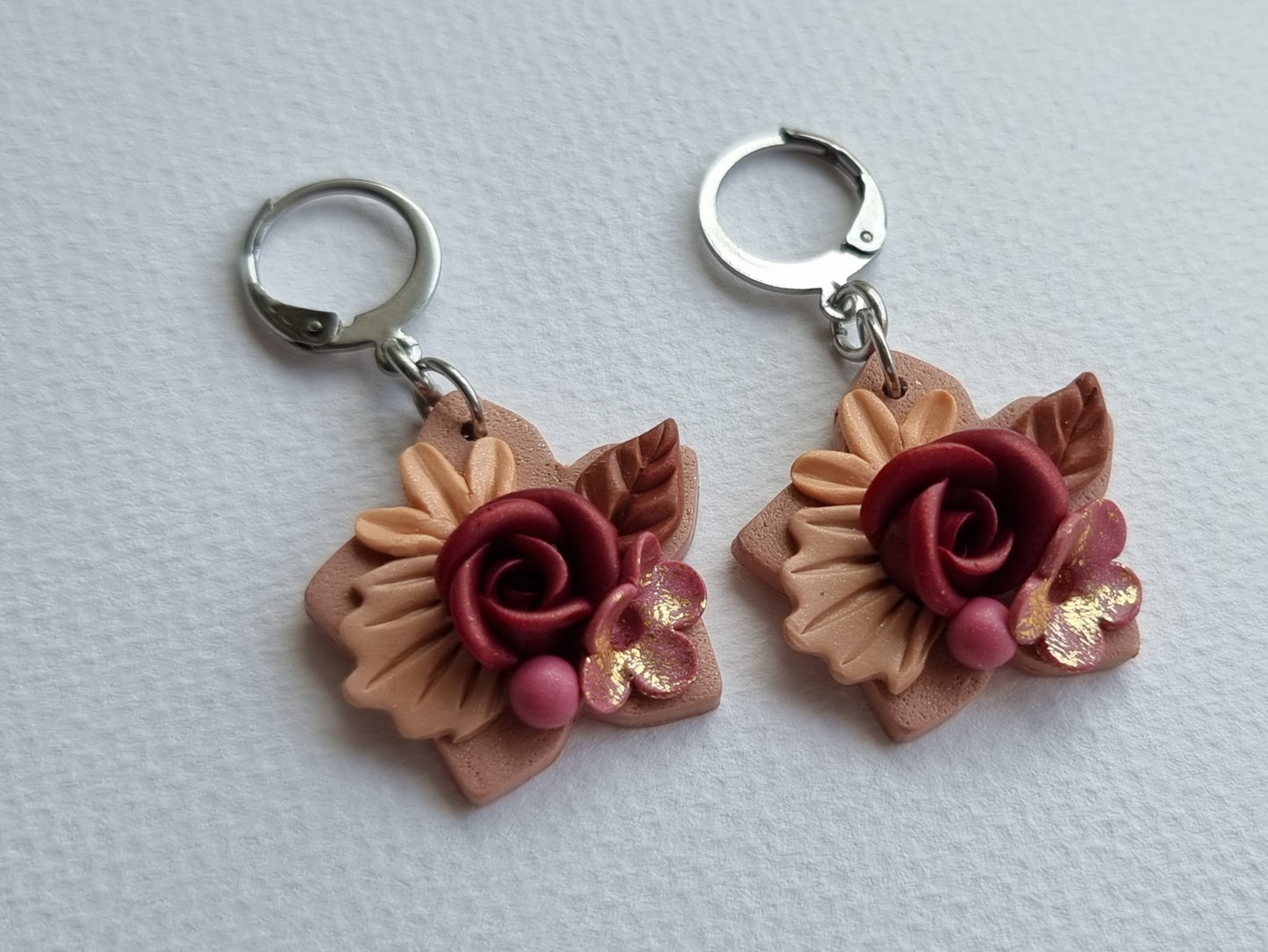 Kutitap in Autumn - Dangling Earrings - Small