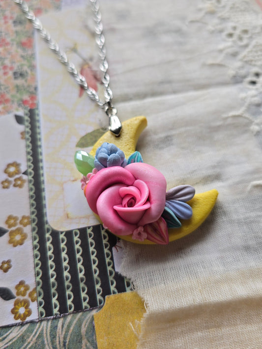 Lunara Necklace - Mulberry Moon