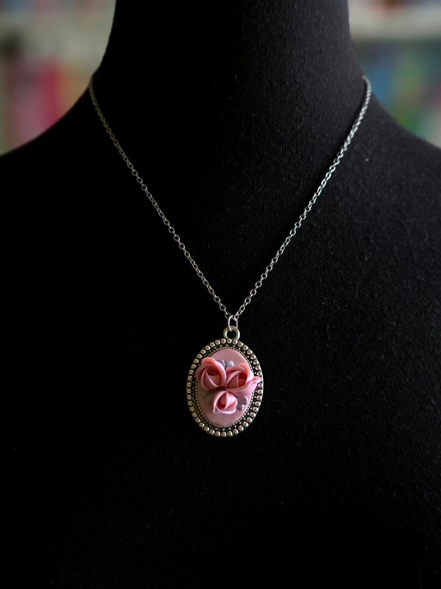 Princess Pink Fioretti necklace