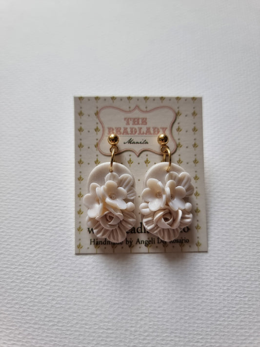 Fairytale wedding dangling earrings